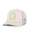 47 Brand Men's And Women's Cream Ucla Bruins Core Inline Gravestone Adjustable Trucker Hat In Gray