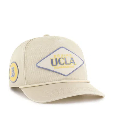 47 Brand Men's And Women's Cream Ucla Bruins Outdoorsmen Cairn Hitch Adjustable Hat In White