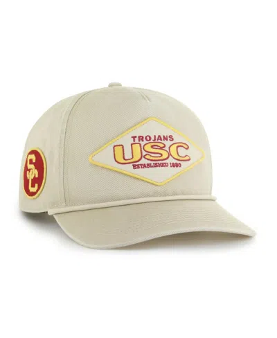 47 Brand Men's And Women's Cream Usc Trojans Outdoorsmen Cairn Hitch Adjustable Hat In White