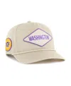 47 Brand Men's And Women's Cream Washington Huskies Outdoorsmen Cairn Hitch Adjustable Hat In Neutral