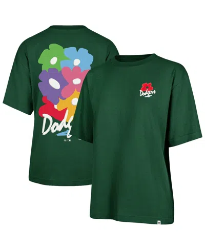 47 Brand Men's And Women's Dark Green Los Angeles Dodgers Gallery Foundation T-shirt
