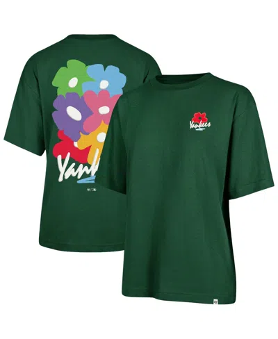 47 Brand Men's And Women's Dark Green New York Yankees Gallery Foundation T-shirt