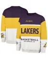 47 Brand Men's And Women's Gold Los Angeles Lakers 2024/25 City Edition On Five Maximalist Pullover Sweatshir In Gold