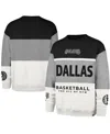 47 Brand Men's And Women's Gray Dallas Mavericks 2024/25 City Edition On Five Maximalist Pullover Sweatshirt In Gray