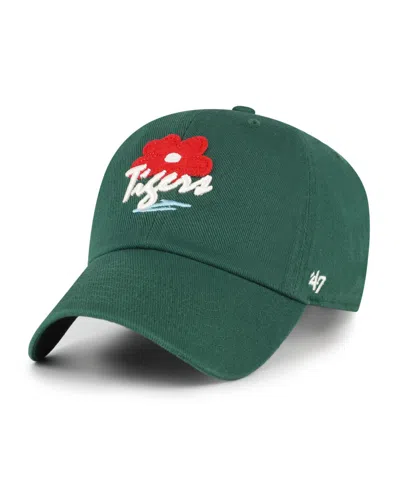 47 Brand Men's And Women's Green Detroit Tigers Flora Gallery Clean Up Adjustable Hat