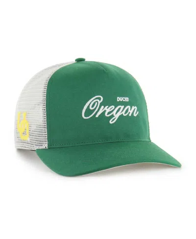 47 Brand Men's And Women's Green Oregon Ducks Contemporary Basics Foundation Trucker Hitch Adjustable Hat