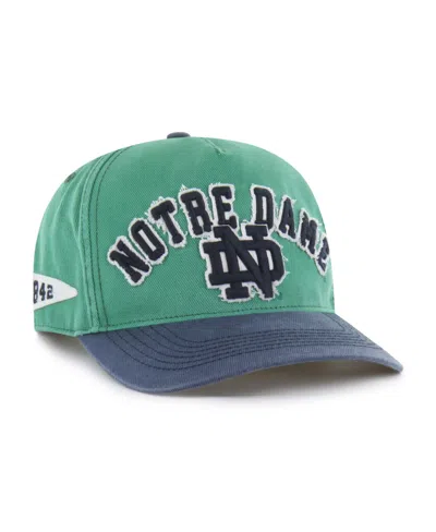 47 Brand Men's And Women's Green/navy Notre Dame Fighting Irish Well-worn Calderwood Hitch Adjustabl In Multi