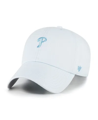 47 Brand Men's And Women's Light Blue Philadelphia Phillies Pastel Clean Up Adjustable Hat