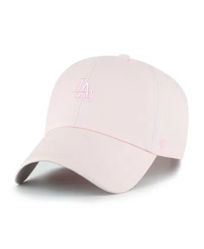 47 Brand Men's And Women's Light Pink Los Angeles Dodgers Pastel Clean Up Adjustable Hat