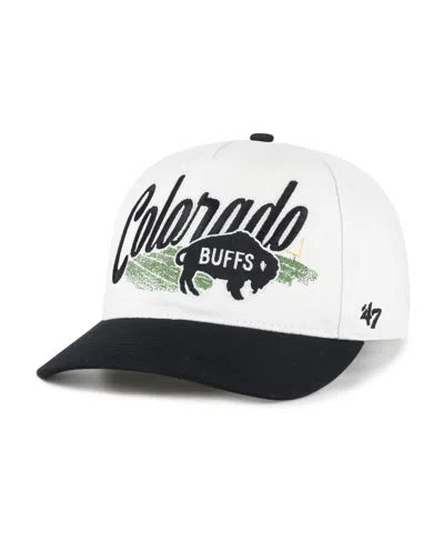47 Brand Men's And Women's Natural Colorado Buffaloes Saturday Capsule Enfield Hitch Adjustable Hat In White
