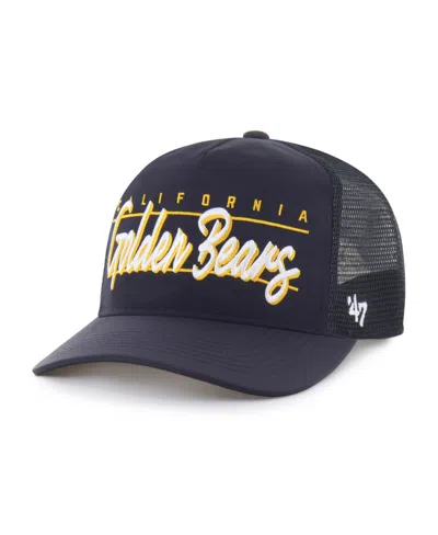 47 Brand Men's And Women's Navy Cal Bears Brrrâ° Condor Mesh Hitch Adjustable Hat