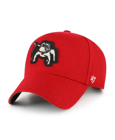 47 Brand Men's And Women's Red Georgia Bulldogs Collections Golden Age Offside Dt Adjustable Hat In Multi