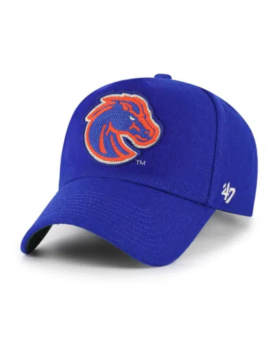47 Brand Men's And Women's Royal Boise State Broncos Collections Golden Age Offside Dt Adjustable Hat In Blue