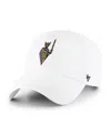 47 Brand Men's And Women's White Golden State Valkyries Logo Clean Up Adjustable Hat In White