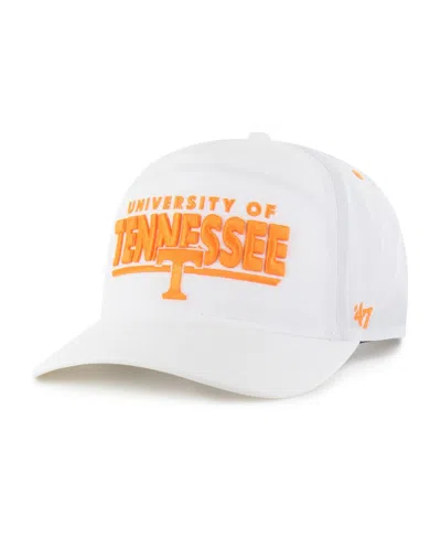 47 Brand Men's And Women's White Tennessee Volunteers Brrrâ° Expressway Hitch Adjustable Hat In Yellow