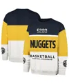 47 Brand Men's And Women's Yellow Denver Nuggets 2024/25 City Edition On Five Maximalist Pullover Sweatshirt In Multi