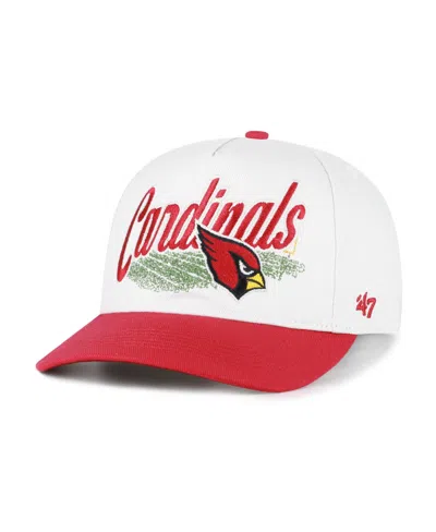47 Brand Men's Arizona Cardinals Enfield Five-panel Baseball Cap In Cream
