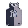 47 Brand Men's Basketball Tank Top Mlb Split Grafton Jersey Neyyan Fall Navy In Blue