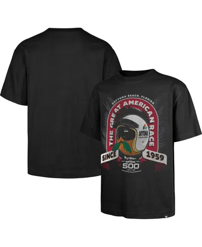 47 Brand Men's Black 2025 Daytona 500 Foundation T-shirt