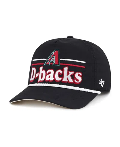 47 Brand Men's Black Arizona Diamondbacks Campscape Hitch Adjustable Hat