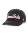 47 Brand Men's Black Arizona Diamondbacks Corduroy Hitch Adjustable Hat In Black