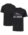 47 Brand Men's Black Baltimore Ravens Rise And Conquer Franklin T-shirt In Black