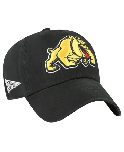 47 Brand Men's Black Bowie State Bulldogs Side Back Clean Up Adjustable Hat