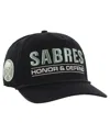 47 Brand Men's Black Buffalo Sabres Oht Military Appreciation Homeland Honor And Defend Hitch Adjustable Hat In Black