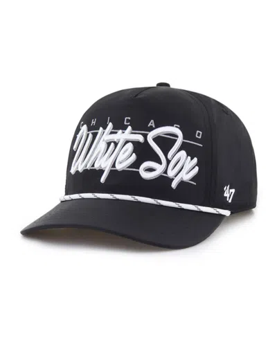 47 Brand Men's Black Chicago White Sox Condor Hitch Adjustable Hat
