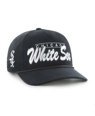 47 Brand Men's Black Chicago White Sox Corduroy Hitch Adjustable Hat