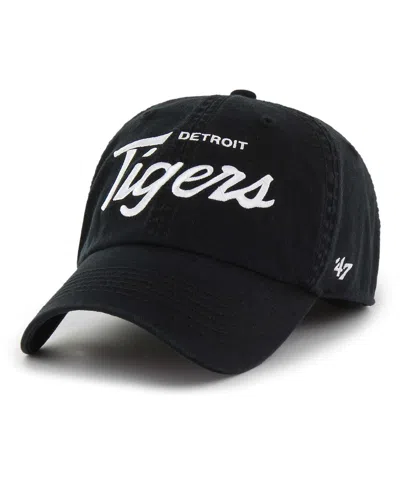 47 Brand Men's Black San Diego Padres Crosstown Classic Franchise Fitted Hat