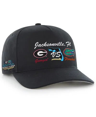 47 Brand Men's Black Florida Gators Vs. Georgia Bulldogs 2024 Rivalry Hitch Adjustable Hat
