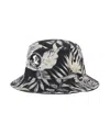 47 Brand Men's Black Florida State Seminoles Tropicalia Bucket Hat In Black