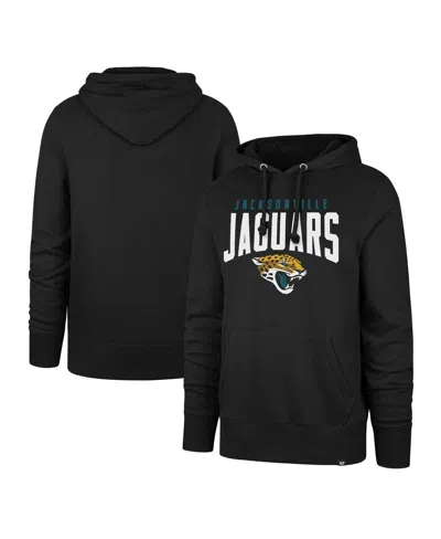 47 Brand Men's Black Jacksonville Jaguars Headline Pullover Hoodie