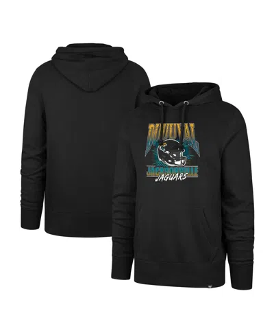 47 Brand Men's Black Jacksonville Jaguars Regional Headline Pullover Hoodie