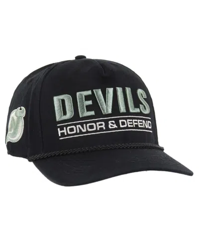 47 Brand '47 Black New Jersey Devils Oht Military Appreciation Homeland Honor And Defend Hitch Adjustable Hat