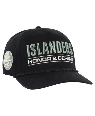 47 Brand Men's Black New York Islanders Oht Military Appreciation Homeland Honor And Defend Hitch Adjustable