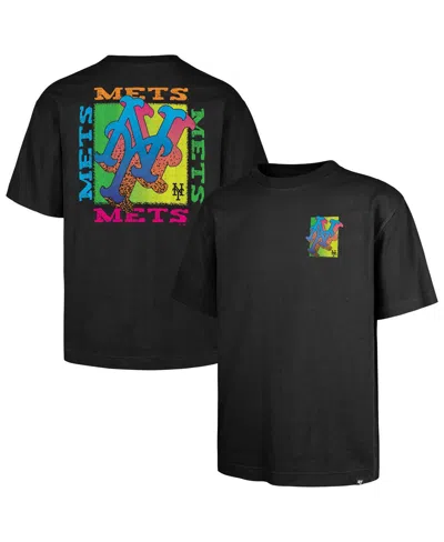 47 Brand Men's Black New York Mets Sundale Foundation T-shirt