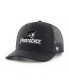 47 Brand Men's Black Providence Friars Trucker Adjustable Hat