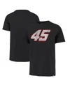 47 Brand Men's Black Tyler Reddick Driver Number Franklin T-shirt In Black