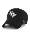 47 Brand Men's Black Ucf Knights Clean Up Adjustable Hat In Black