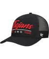 47 Brand Men's Black Usc Trojans Garner Trucker Adjustable Hat In Black