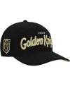 47 Brand Men's Black Vegas Golden Knights Crosstown Corduroy Hitch Adjustable Hat In Black