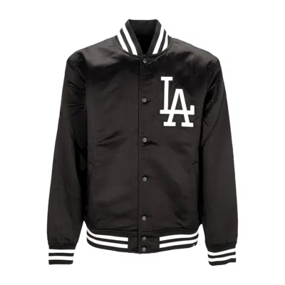 47 Brand Men's Bomber Jacket Mlb Dalston Backer Bomber Losdod Jet Black