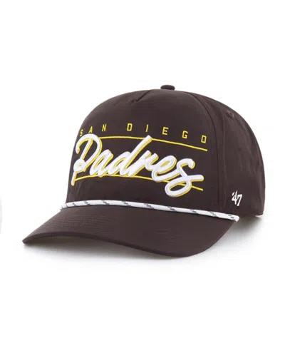47 Brand Men's Brown San Diego Padres Condor Hitch Adjustable Hat