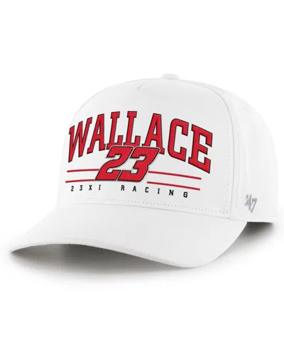 47 Brand Men's Bubba Wallace Roscoe Hitch Adjustable Hat In White