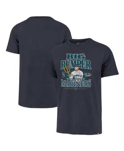 47 Brand Men's Cal Raleigh Navy Seattle Mariners Player Graphic T-shirt In Blue