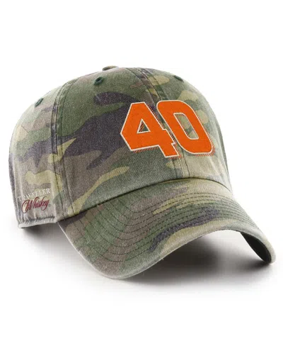 47 Brand Men's Camo Justin Allgaier Traveller Whiskey Clean Up Adjustable Hat In Green