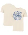47 Brand Men's Cream New York Rangers Poke Check Franklin T-shirt In Cream