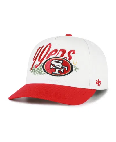 47 Brand Men's Cream San Francisco 49ers Enfield Hitch Adjustable Hat